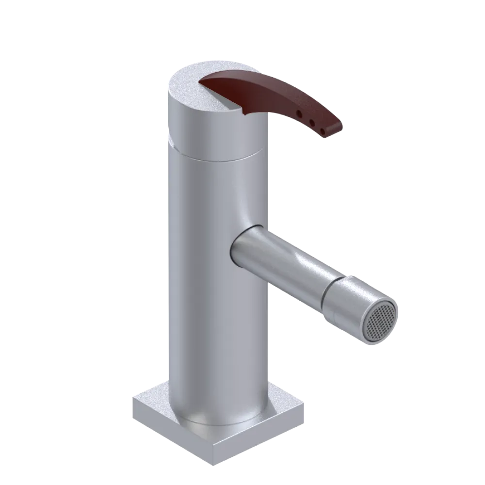 Rubinet Single Control Bidet Fitting (less drain) Satin Chrome