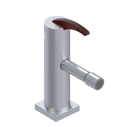Rubinet Single Control Bidet Fitting (less drain) Satin Chrome