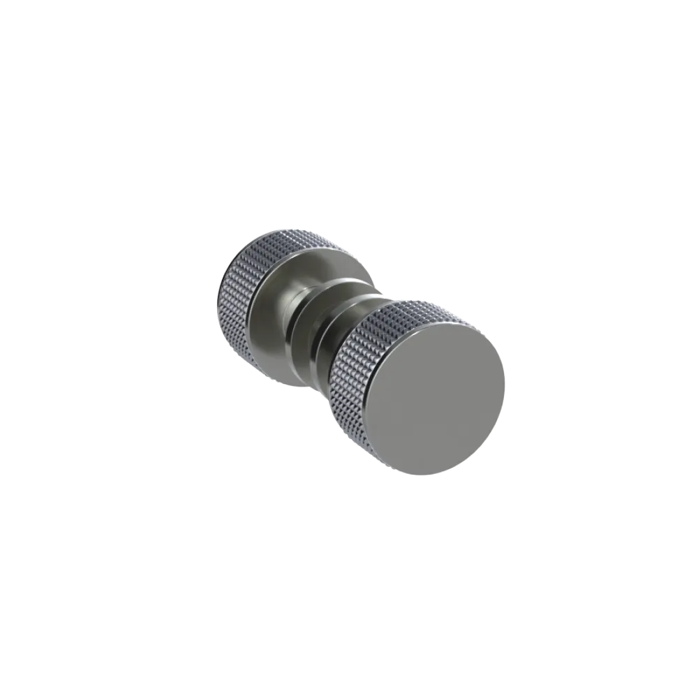 Rubinet Shower Door Knob (set) Satin Nickel