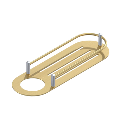 Rubinet Shelf Only Satin Gold