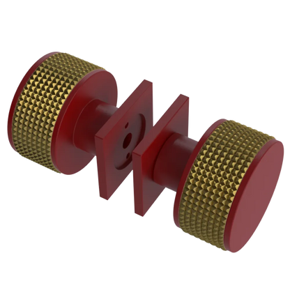 Rubinet Shower Door Knob (set) Maroon
