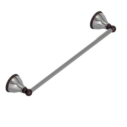 Rubinet Towel Bar 24" Polished Nickel