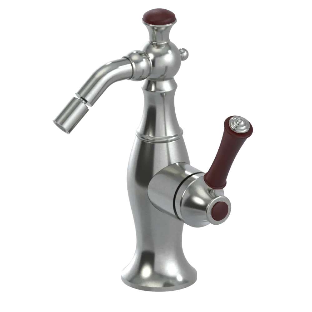 Rubinet Single Control Bidet Fitting (less drain) Satin Nickel