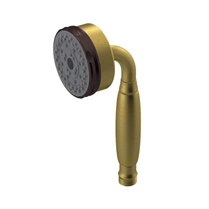 Rubinet 3 Function Hand Held Shower Only Antique Brass Matt