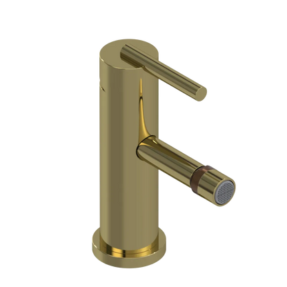 Rubinet Single Control Bidet Fitting (less drain) Bright Brass