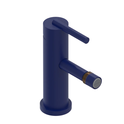 Rubinet Single Control Bidet Fitting (less drain) Midnight Blue