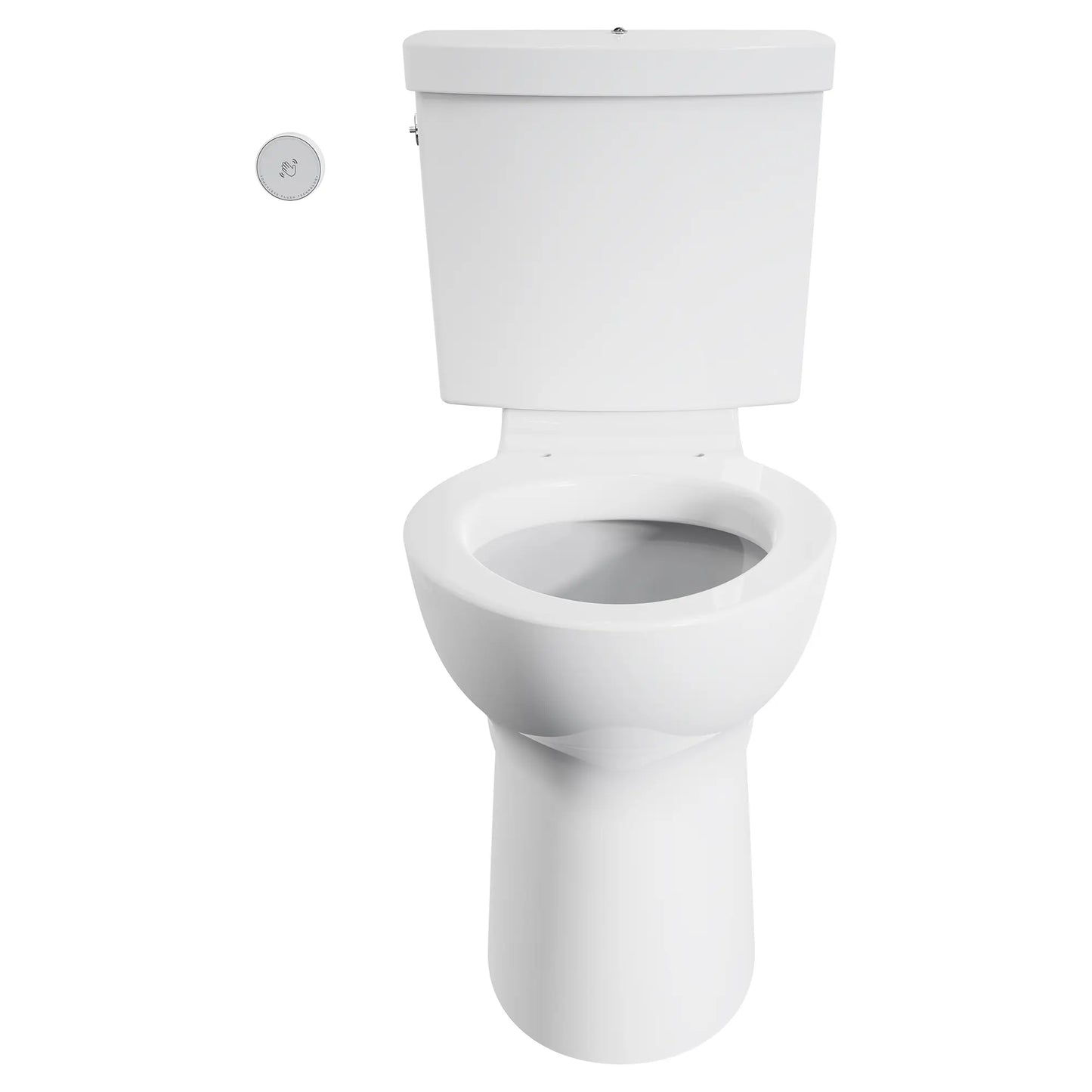 American Standard Cadet® Touchless Chair Height Elongated Toilet with Locking Device - Less Seat