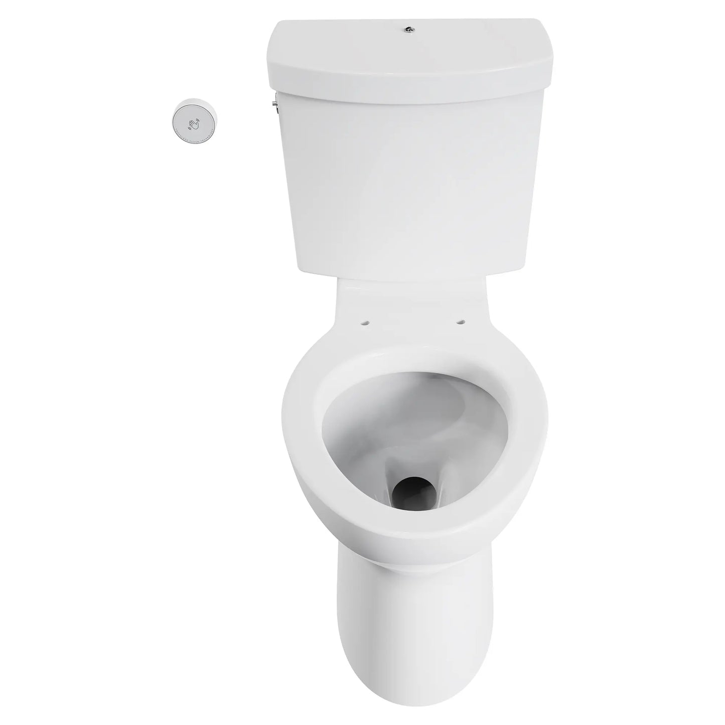 American Standard Cadet® Touchless Chair Height Elongated Toilet with Locking Device - Less Seat