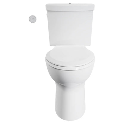American Standard Cadet® Touchless Chair Height Elongated Toilet with Locking Device - Less Seat