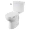 American Standard Cadet® Touchless Chair Height Elongated Toilet with Locking Device - Less Seat