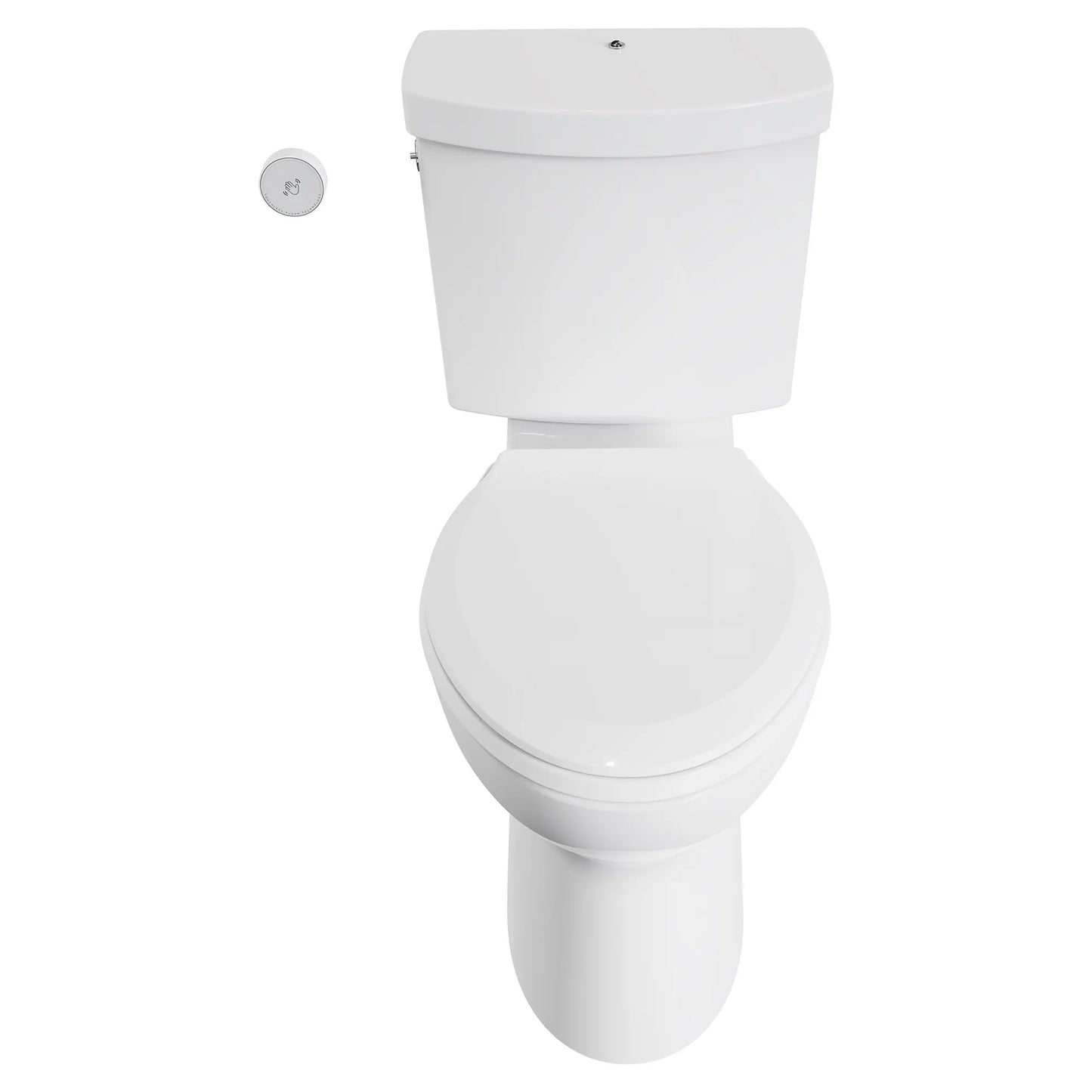 American Standard Cadet® Touchless Chair Height Elongated Toilet with Locking Device - Less Seat