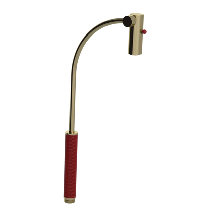 Rubinet Hand Held Shower Bidet Only Natural Brass