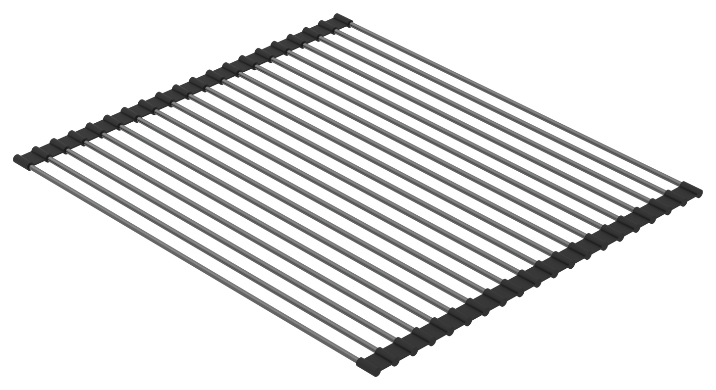 Zomodo CNC4046-BK Concertina / Roll-Out Drying Mat - Black Pearl