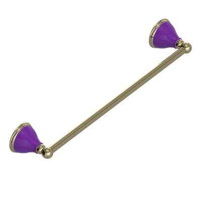 Rubinet Towel Bar 18" Natural Brass