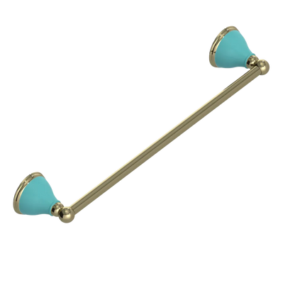 Rubinet Towel Bar 18" Natural Brass