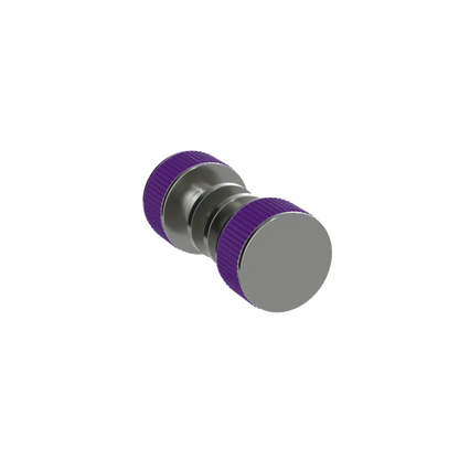 Rubinet Shower Door Knob (set) Satin Nickel