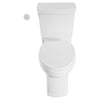 American Standard Estate® Touchless Skirted Two-Piece 1.28 gpf/4.8 Lpf Chair Height Elongated Toilet With Seat