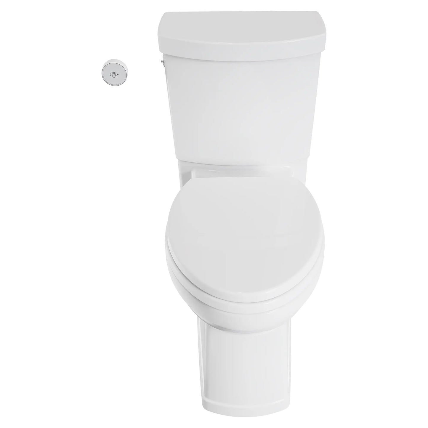 American Standard Estate® Touchless Skirted Two-Piece 1.28 gpf/4.8 Lpf Chair Height Elongated Toilet With Seat