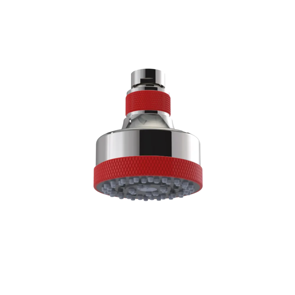 Rubinet 3 FUNCTION SHOWER HEAD Polished Nickel