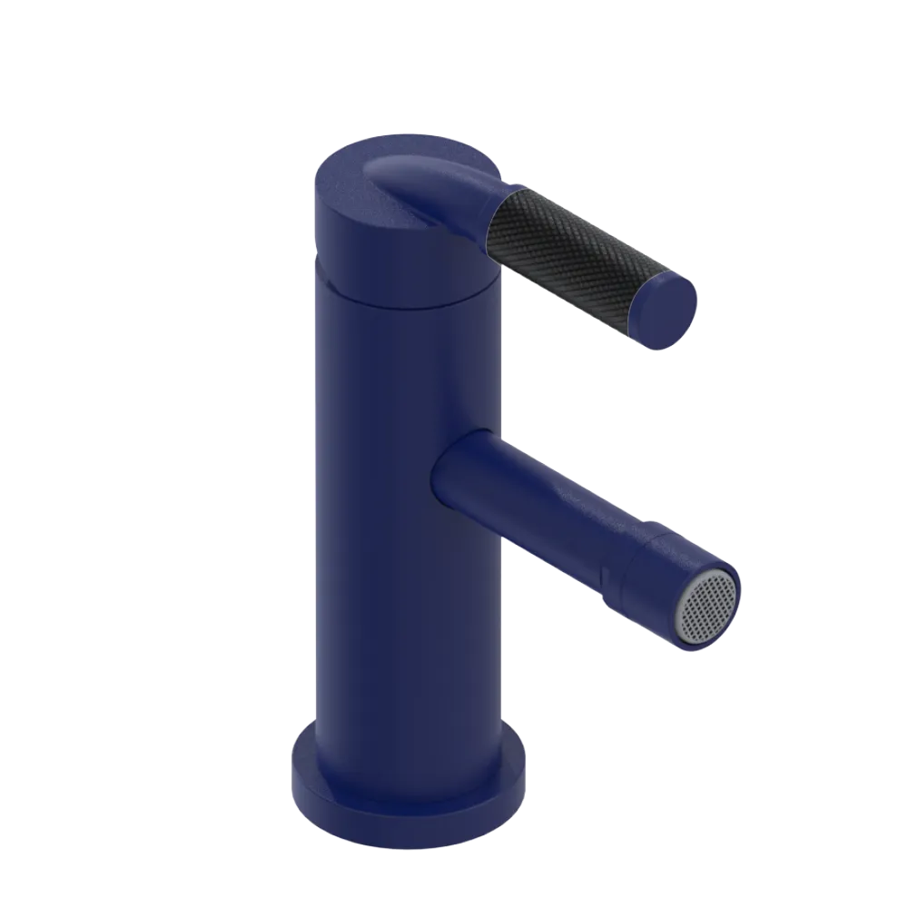 Rubinet Single Control Bidet Fitting (less drain) Midnight Blue