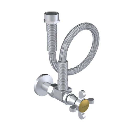 Rubinet Exposed Supply Kit (classic) x2 Satin Chrome