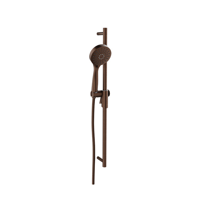Baril 3-spray sliding shower bar