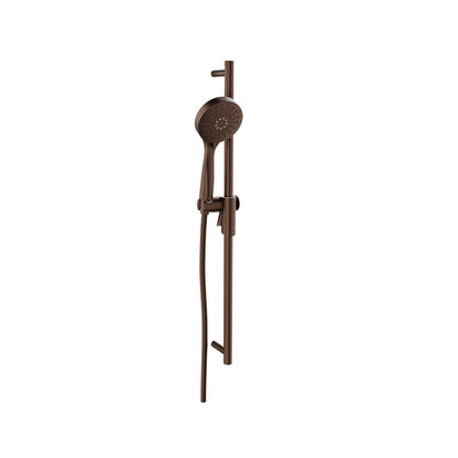 Baril 3-spray sliding shower bar