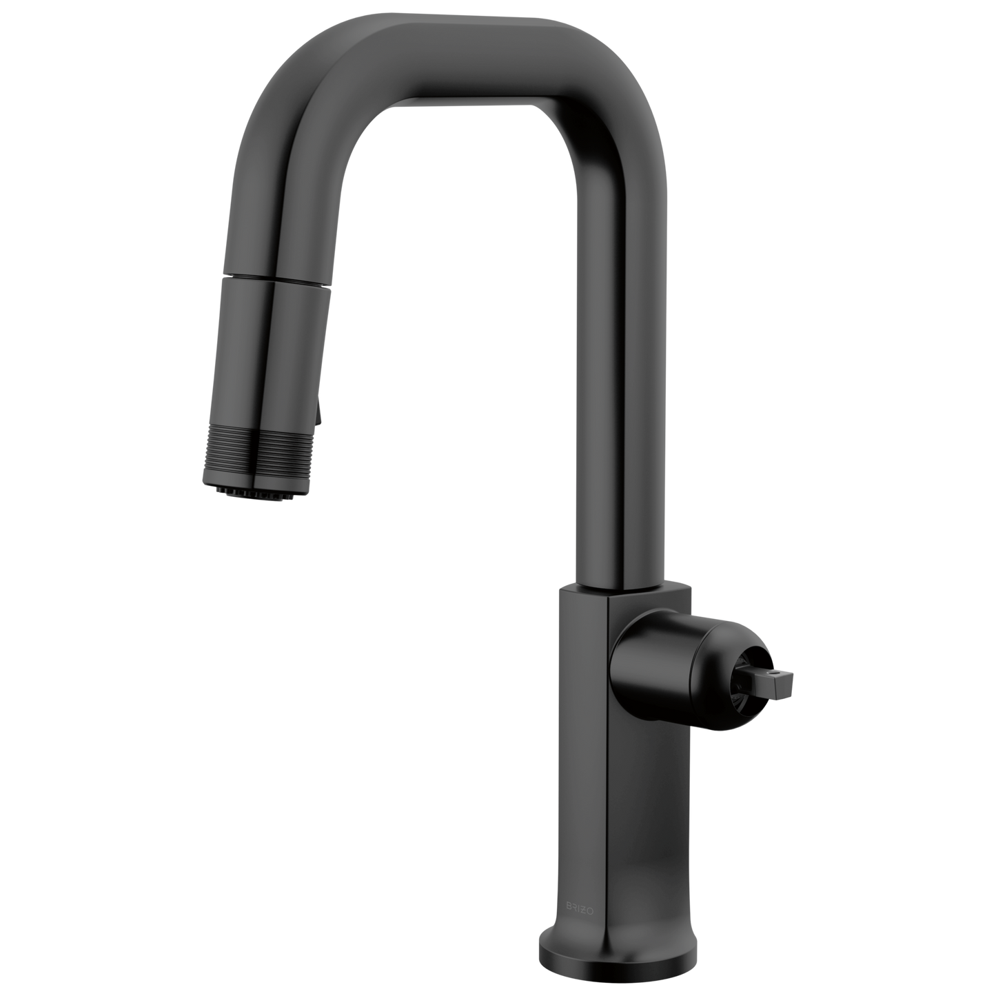 Brizo Pull Down Prep Faucet With Square Spout Less Handle
