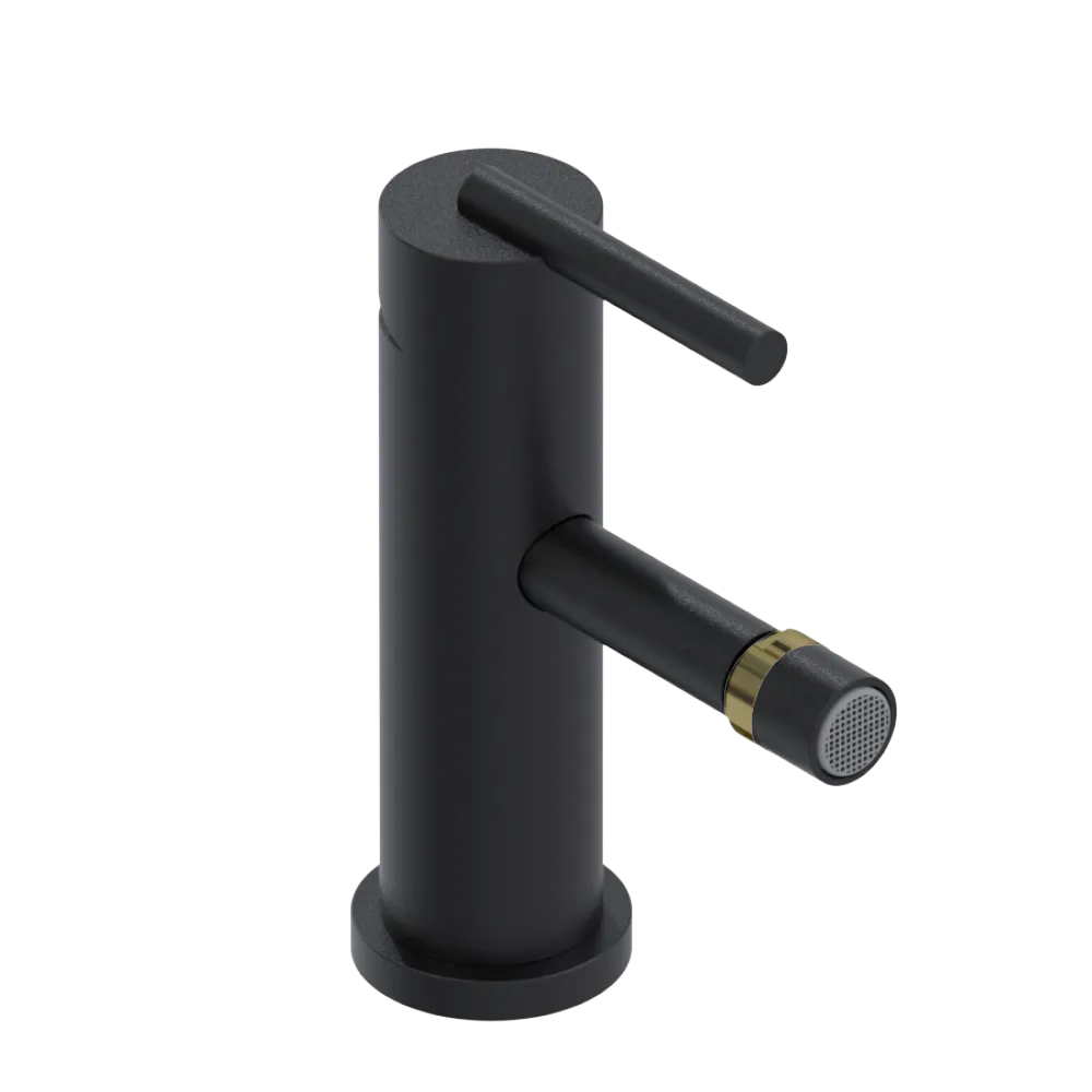 Rubinet Single Control Bidet Fitting (less drain) Matt Black