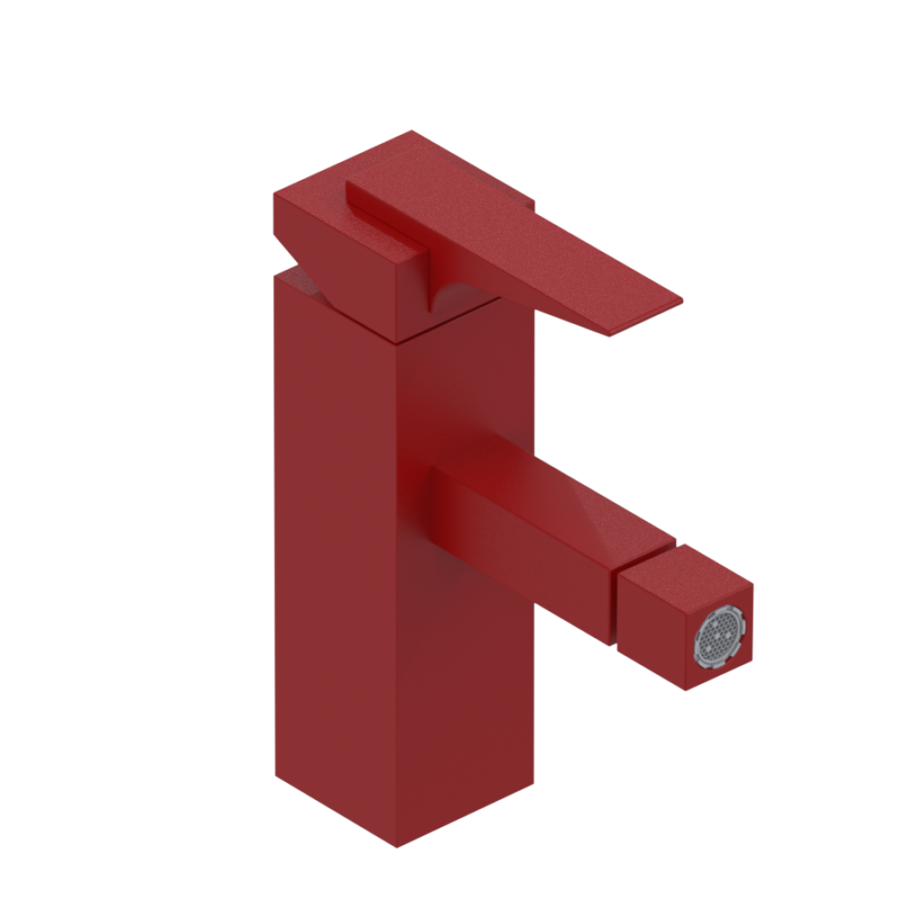 Rubinet Single Control Bidet Fitting (less drain) Maroon