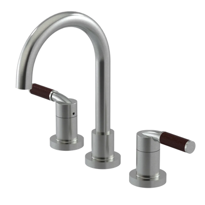 Rubinet Widespread Lav. Set. (less drain) Satin Nickel