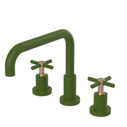 Rubinet Widespread Kitchen Set Green Envy