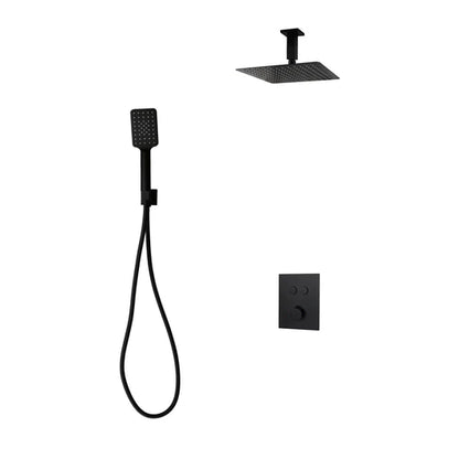 Amber Push-button Two Way Thermostatic System - Kit 2