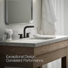 Elate® Widespread bathroom sink faucet, 0.5 gpm