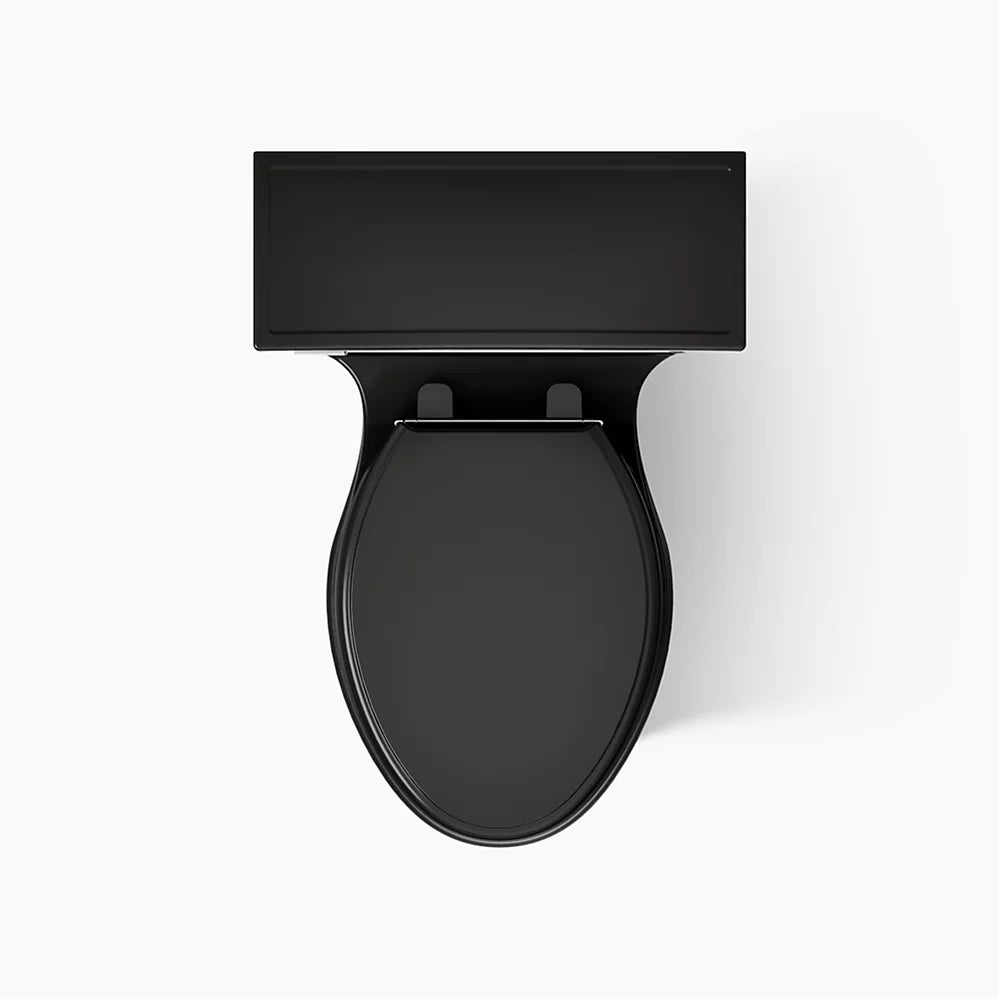 Kohler Memoirs® Stately One-piece compact elongated toilet with skirted trapway, 1.28 gpf - Golzar Home