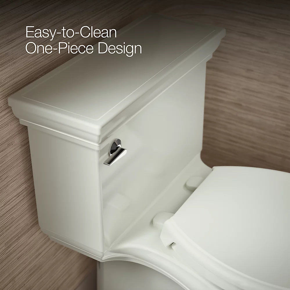 Kohler Memoirs® Stately One-piece compact elongated toilet with skirted trapway, 1.28 gpf - Golzar Home