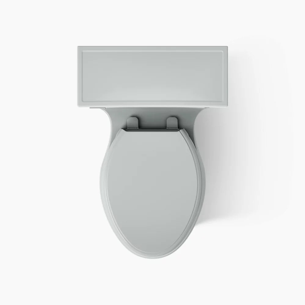 Kohler Memoirs® Stately One-piece compact elongated toilet with skirted trapway, 1.28 gpf - Golzar Home