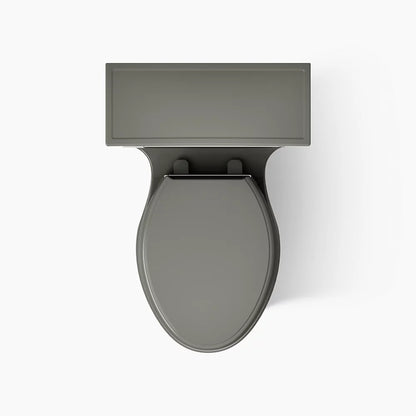 Kohler Memoirs® Stately One-piece compact elongated toilet with skirted trapway, 1.28 gpf - Golzar Home