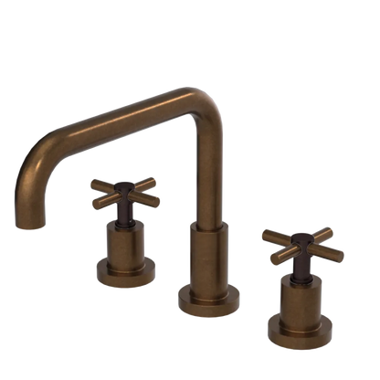 Rubinet Widespread Kitchen Set Tuscan Brass