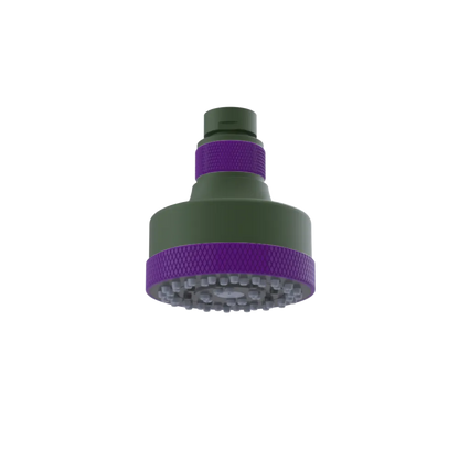 Rubinet 3 FUNCTION SHOWER HEAD Green Envy