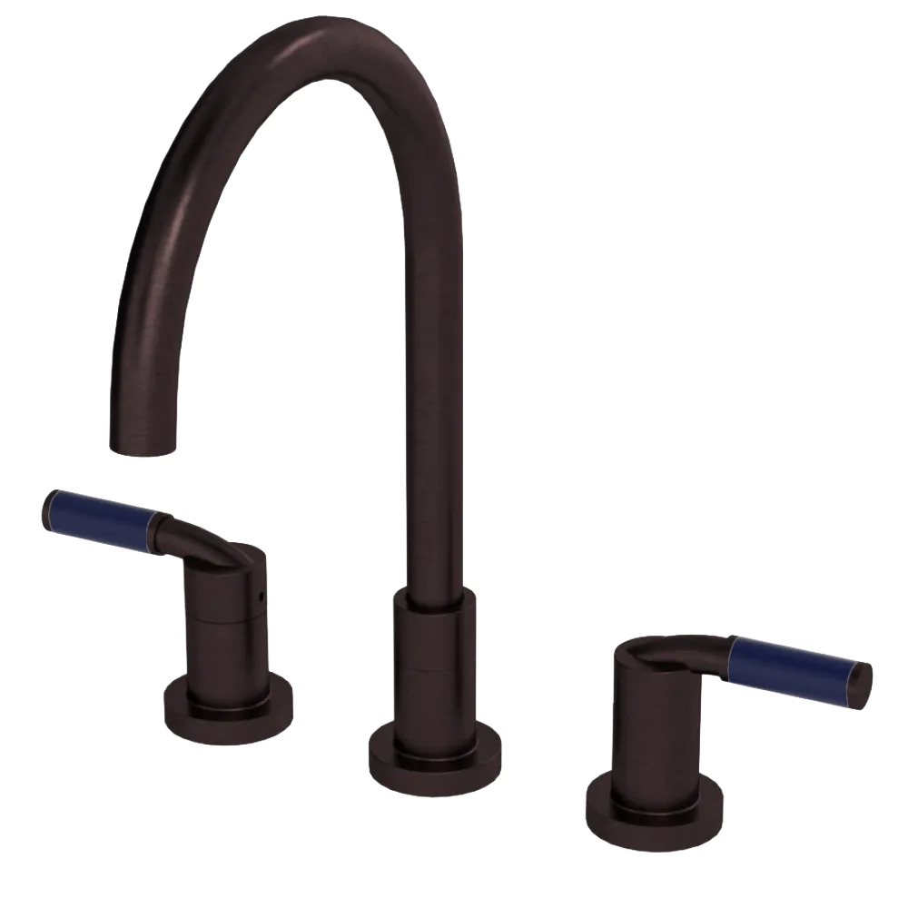 Rubinet Widespread Kitchen Set Oil Rubbed Bronze