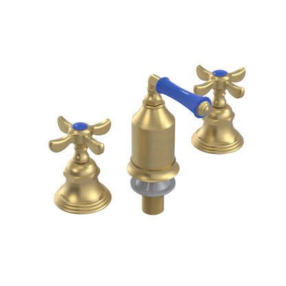 Rubinet Bidet Fitting with Spray, Diverter, and Vacum Breaker (Less Drain) Satin Brass