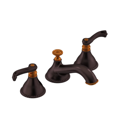 Rubinet Widespread Lav. Set. (less drain) Oil Rubbed Bronze