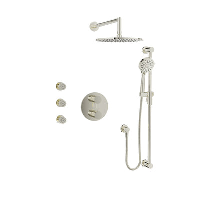 Baril Complete thermostatic pressure balanced shower kit