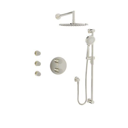 Baril Complete thermostatic pressure balanced shower kit