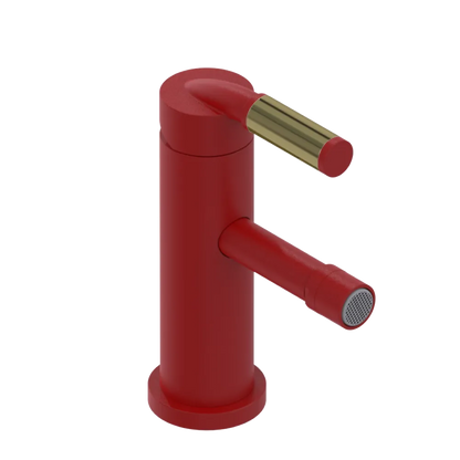 Rubinet Single Control Bidet Fitting (less drain) Maroon