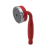 Rubinet 3 Function Hand Held Shower Only Red