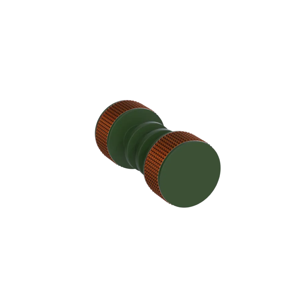 Rubinet Shower Door Knob (set) Green Envy