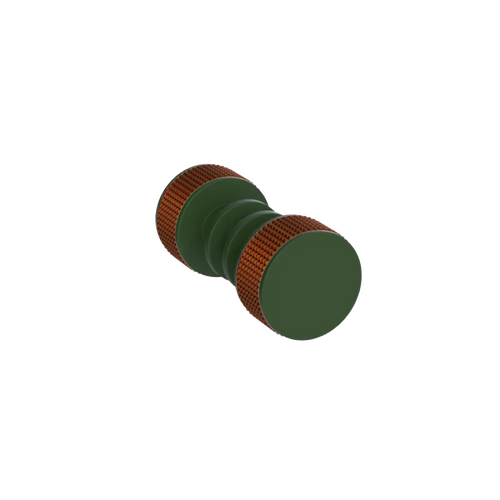 Rubinet Shower Door Knob (set) Green Envy