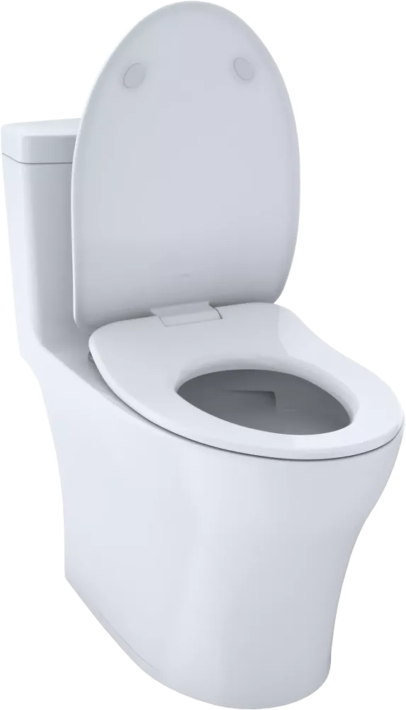 TOTO Aquia® IV One-Piece Toilet - 1.28 GPF & 0.8 GPF, Elongated Bowl - WASHLET+ Connection - Slim Seat